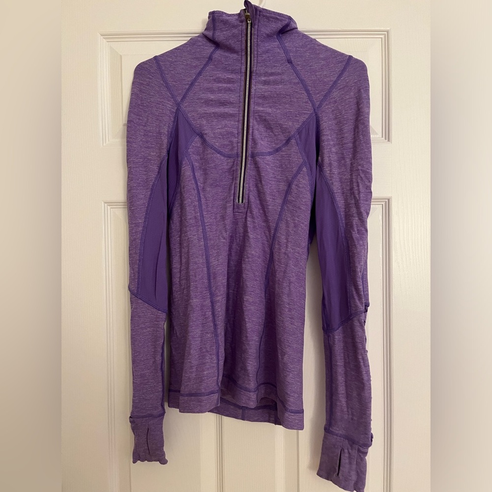 Lululemon Run Briskly Half Zip Size 4